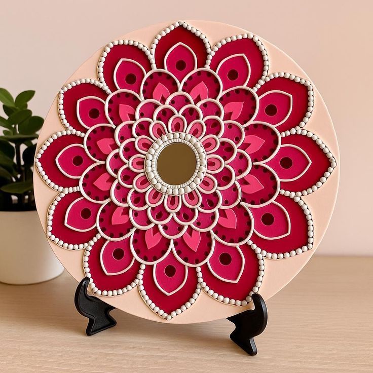 Plain Round Base MDF Cutout