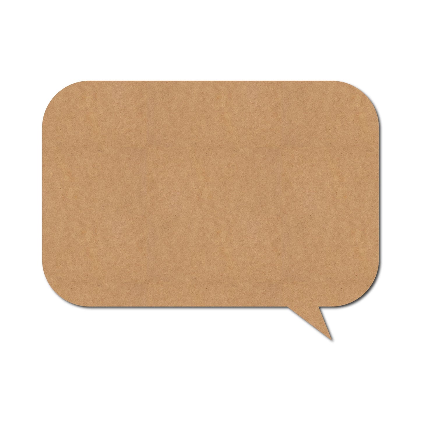 Dialogue Base Cutout MDF Design 1
