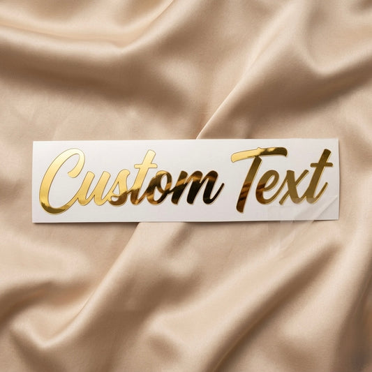 Custom Vinyl Sticker