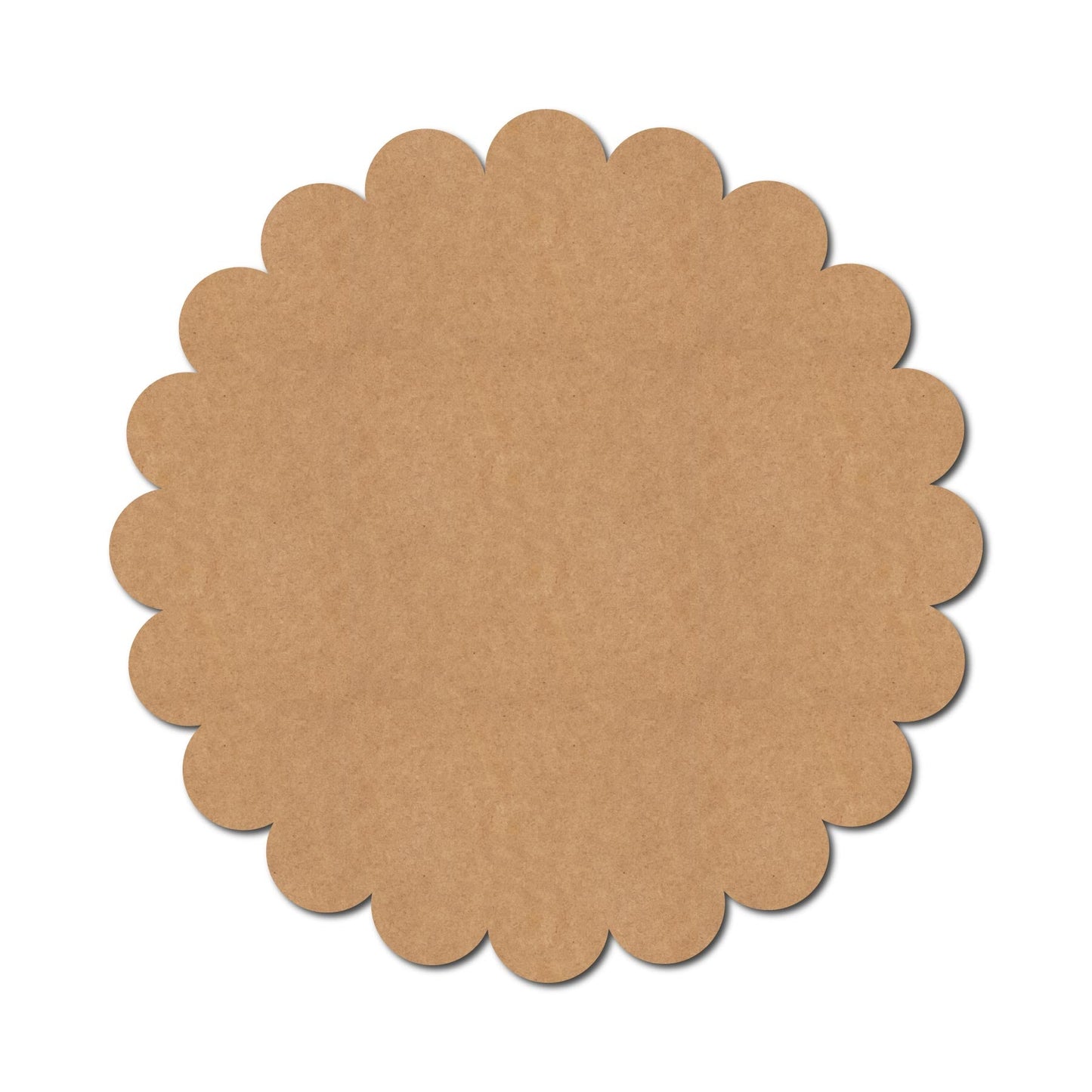 Flower Base Cutout MDF Design 4