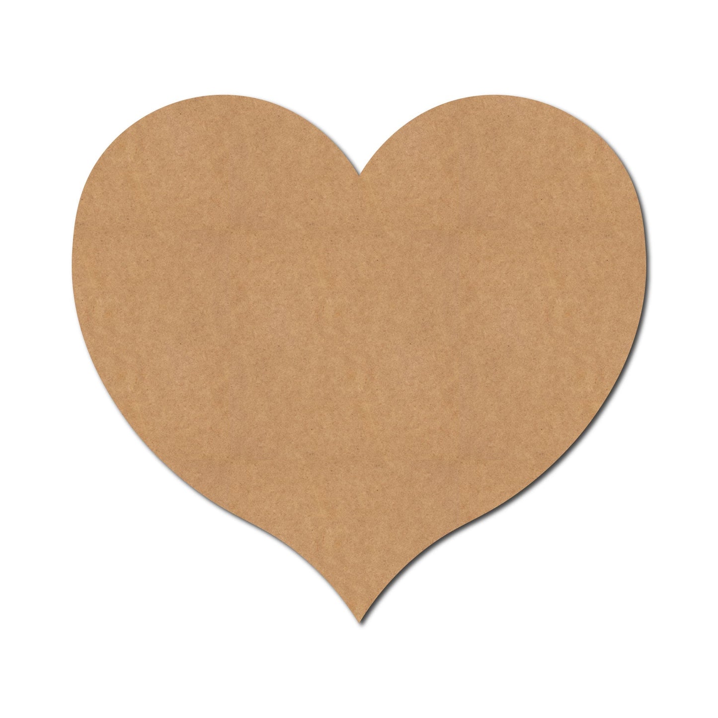 Heart Poker Cutout MDF Design 1