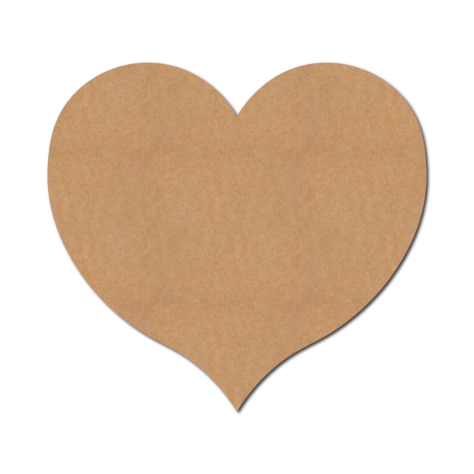 Heart Poker Cutout MDF Design 1