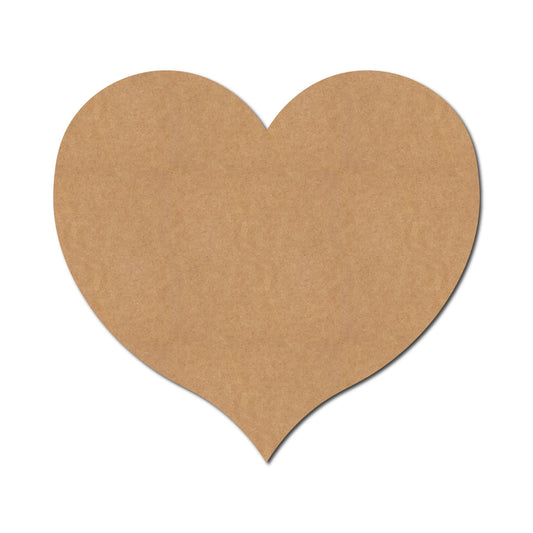 Heart Poker Cutout MDF Design 1