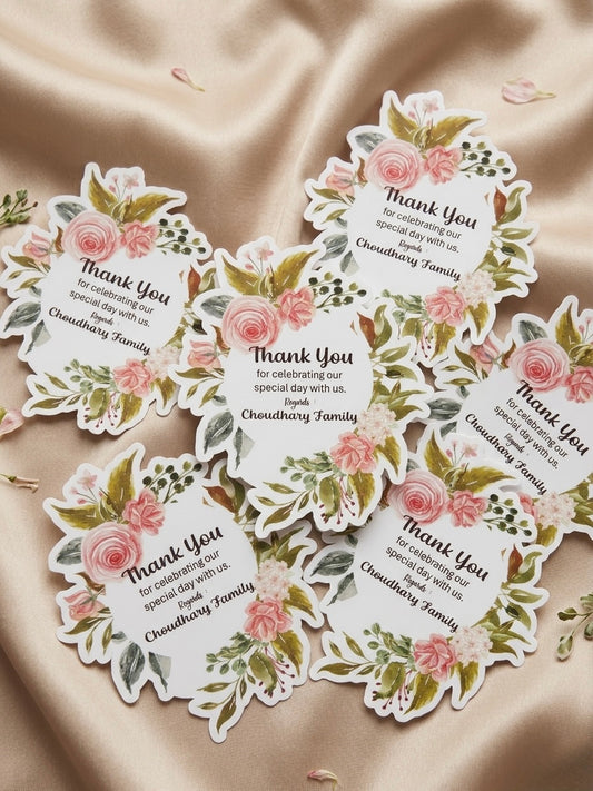 Custom Wedding Favour Tag