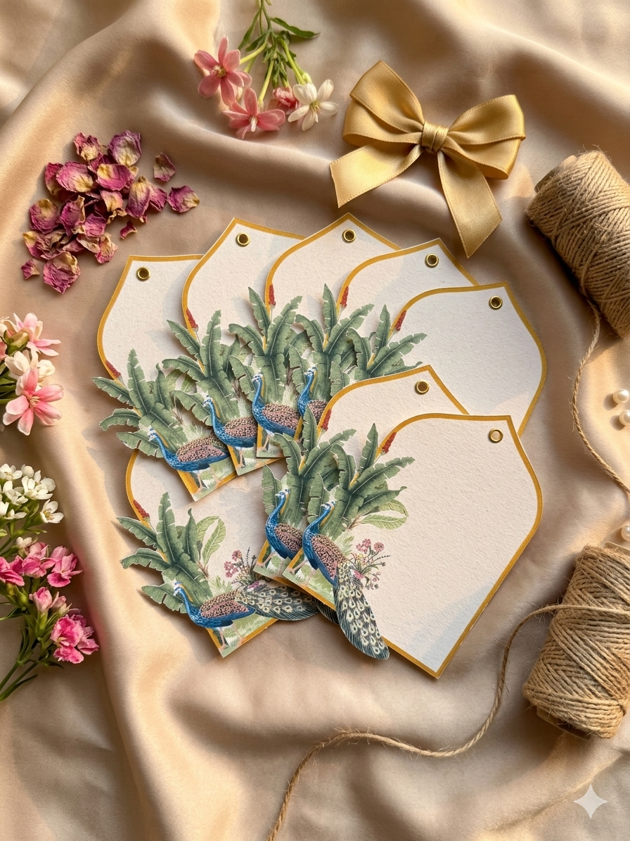 Custom Wedding Favour Tag