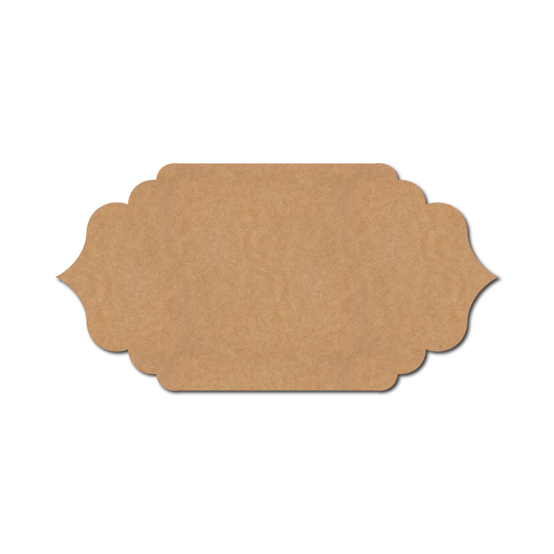 Nameplate MDF Design 25