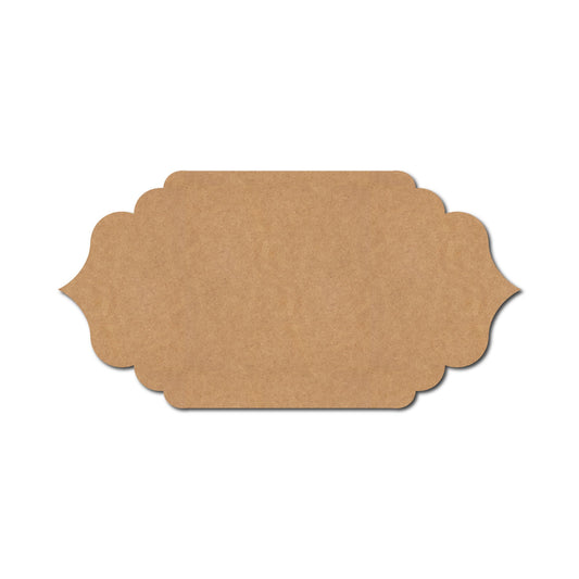 Nameplate MDF Design 25