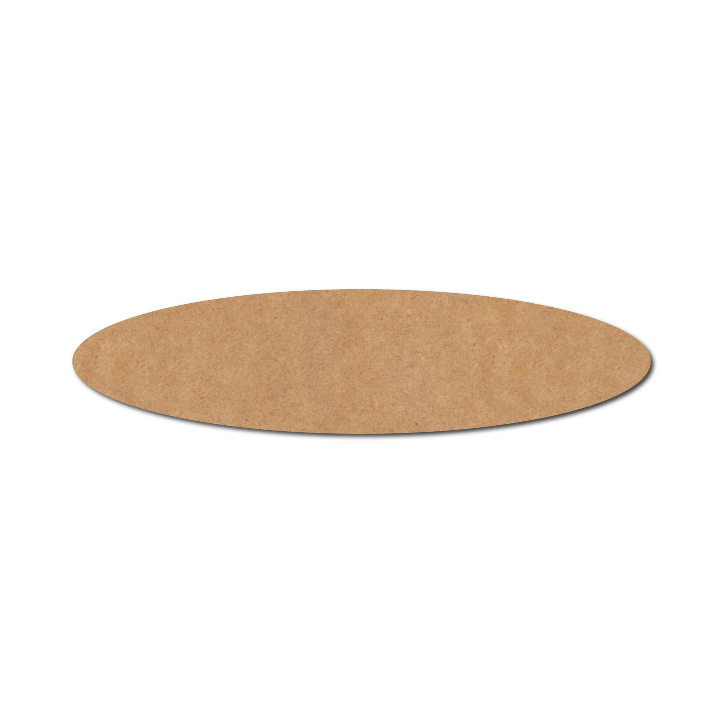 Oval Base Cutout MDF Design 2