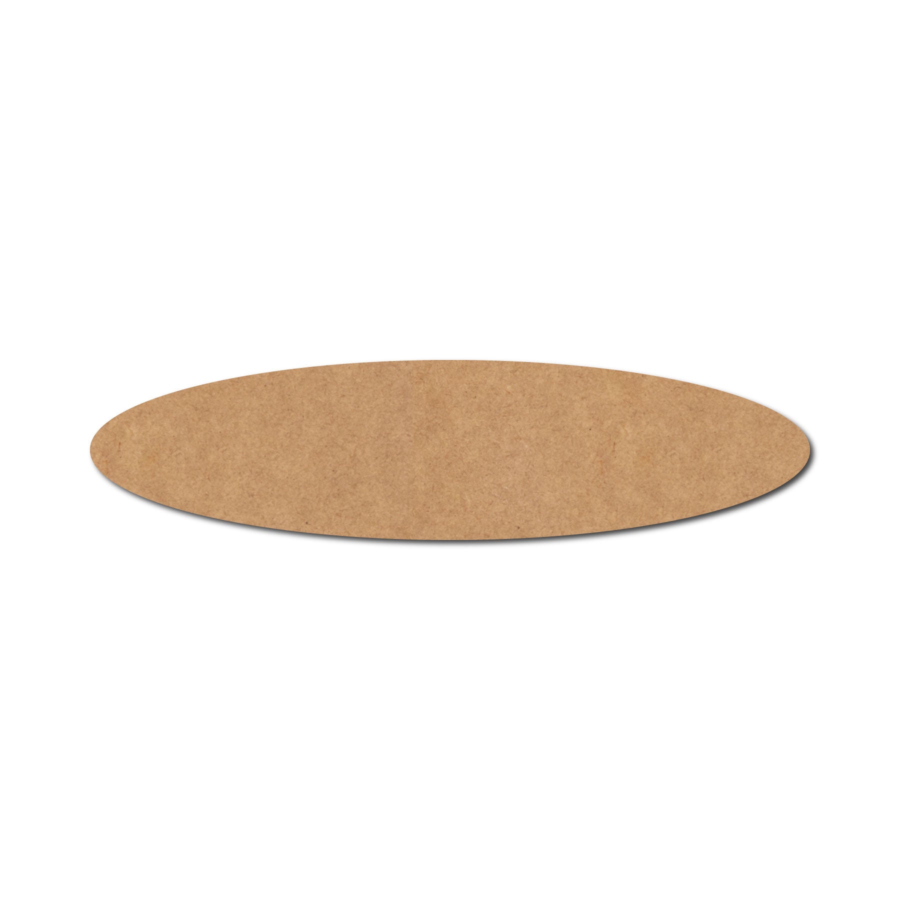Oval Base Cutout MDF Design 2