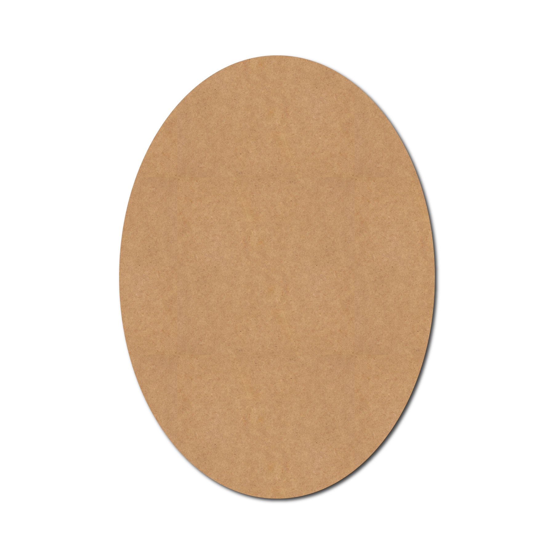 Oval Base Cutout MDF Design 3