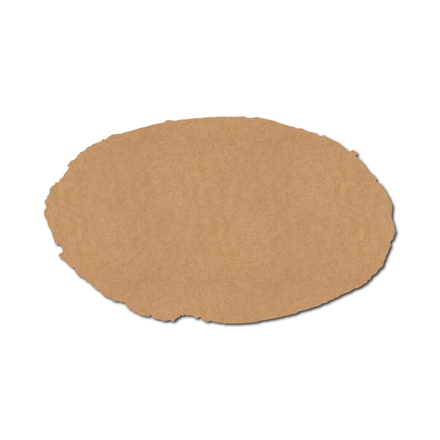 Oval Nameplate MDF Design 1