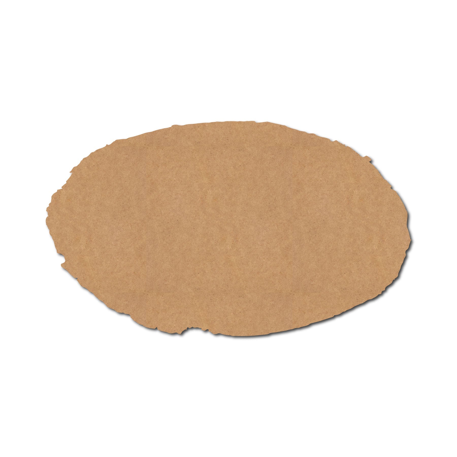 Oval Nameplate MDF Design 1