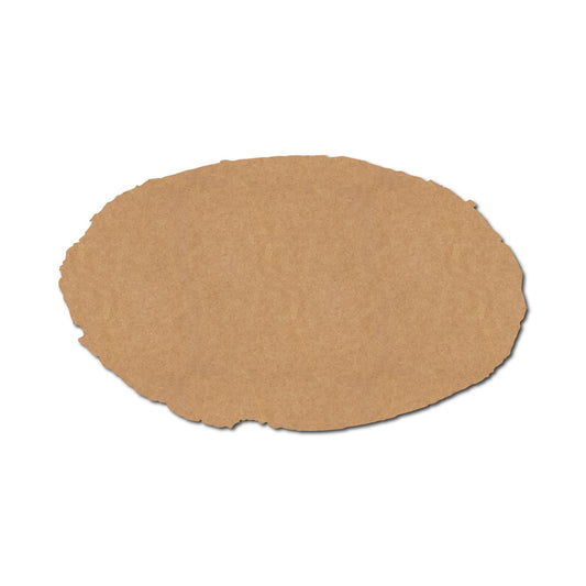 Oval Nameplate MDF Design 1