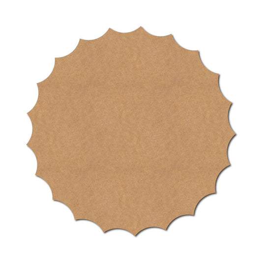 Plain Base Cutout MDF Design 1