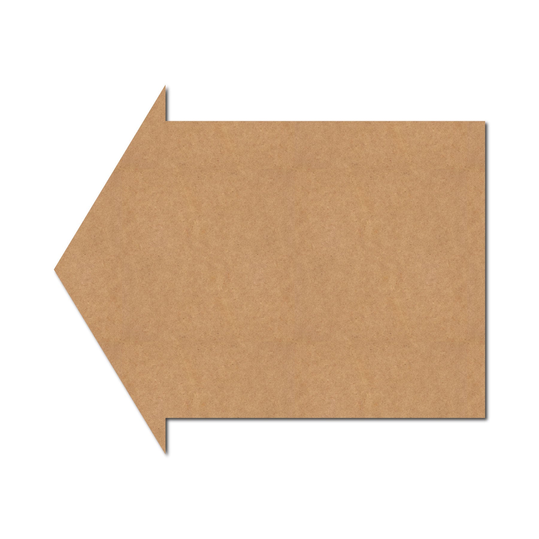 Plank Cutout MDF Design 1
