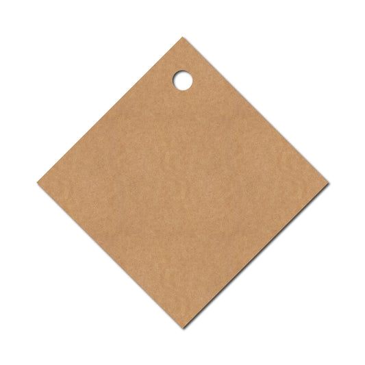 Rhombus With One Hole MDF Design 1