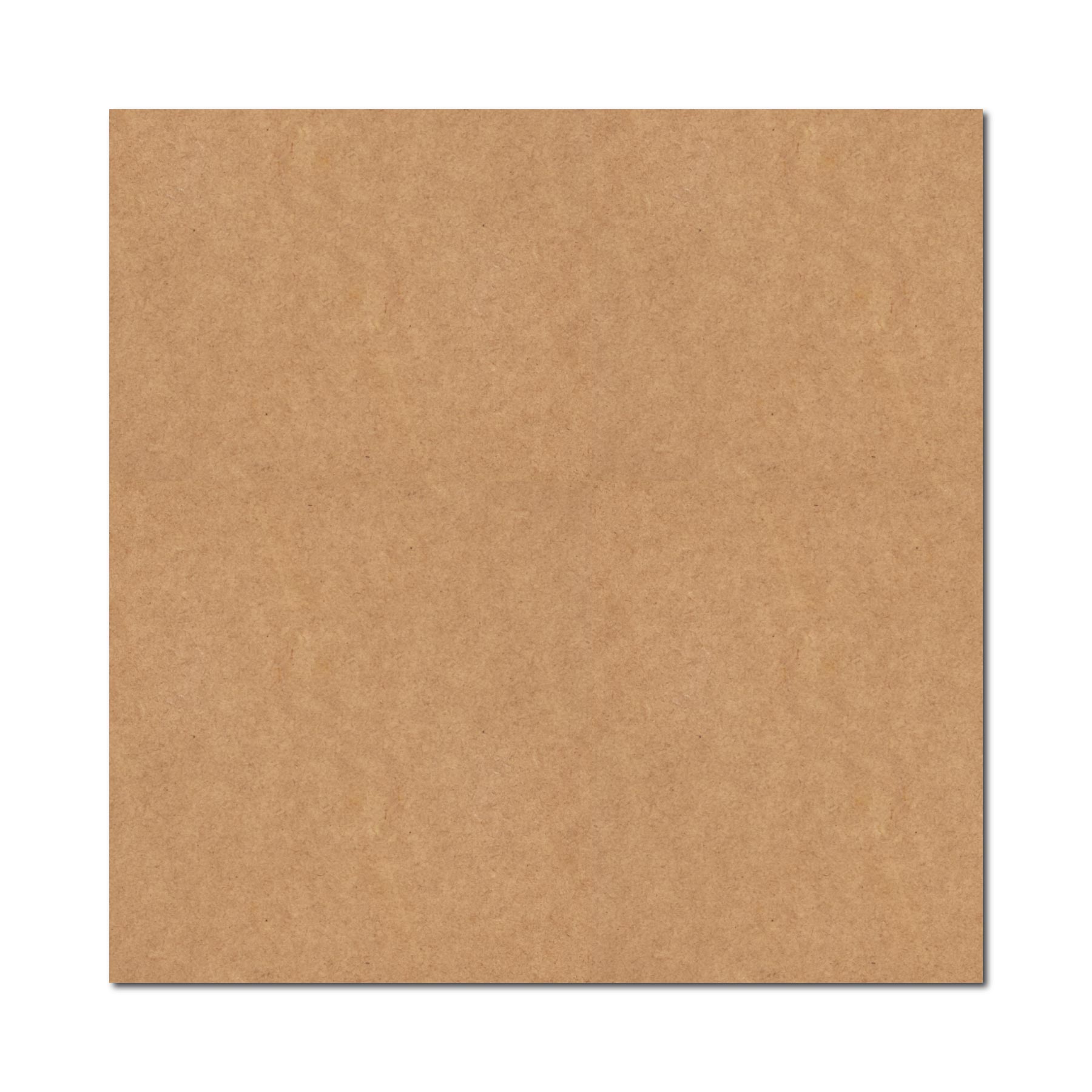 Plain Square Base Cutout MDF Design 1