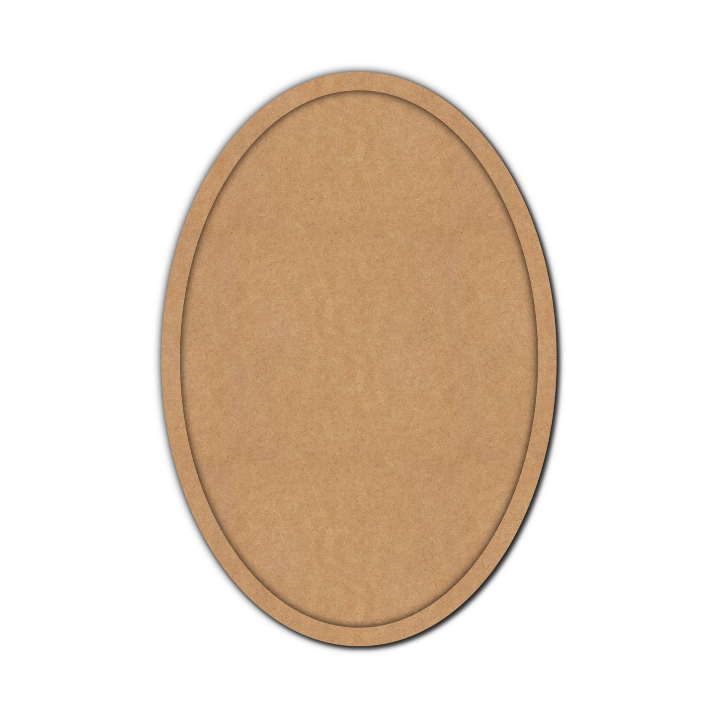 Oval Frame MDF Design 1