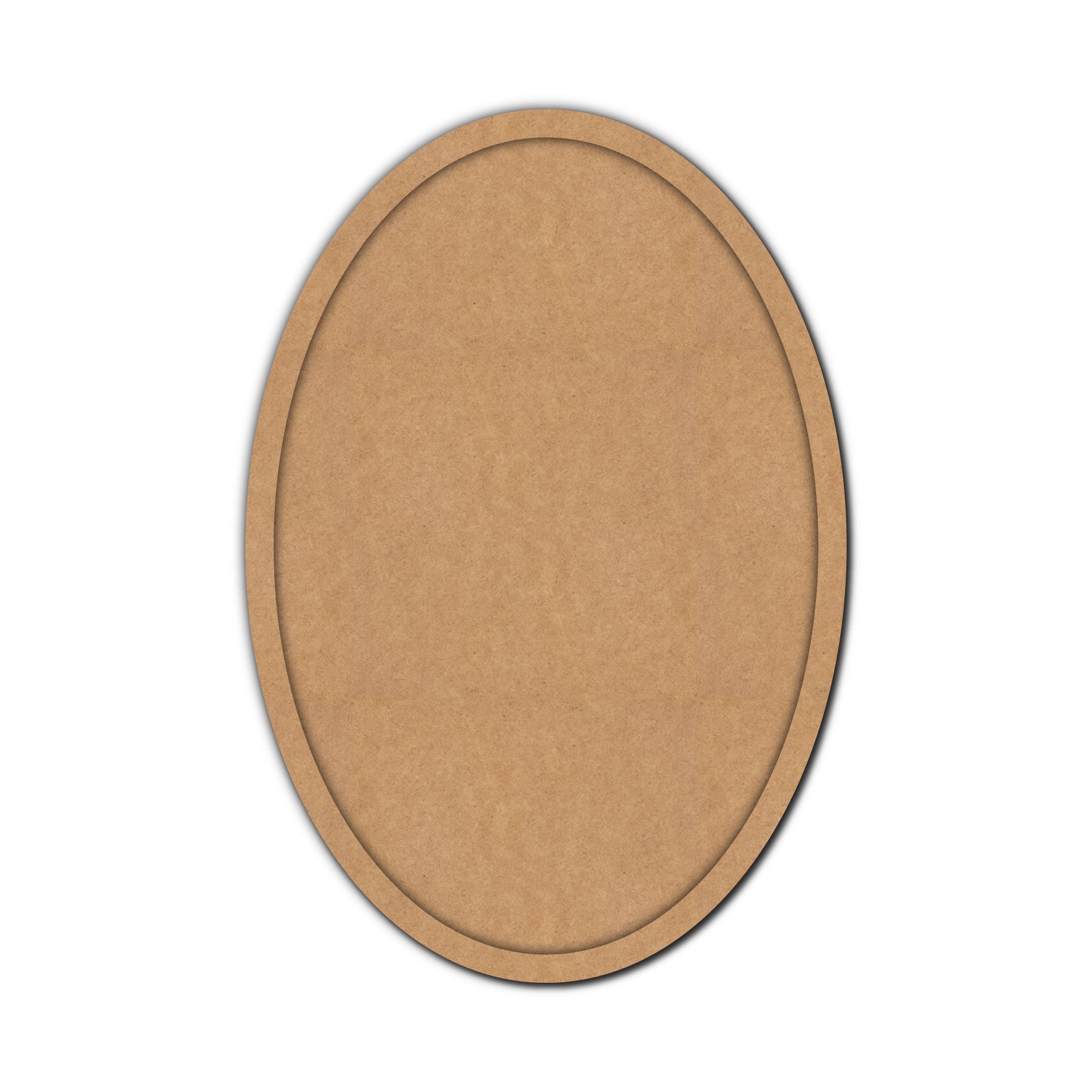 Oval Frame MDF Design 1