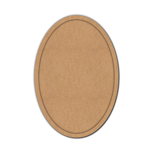 Oval Frame MDF Design 1